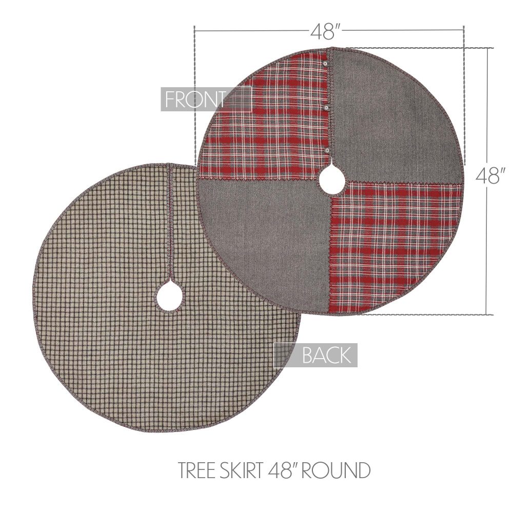 Anderson Patchwork Tree Skirt 48