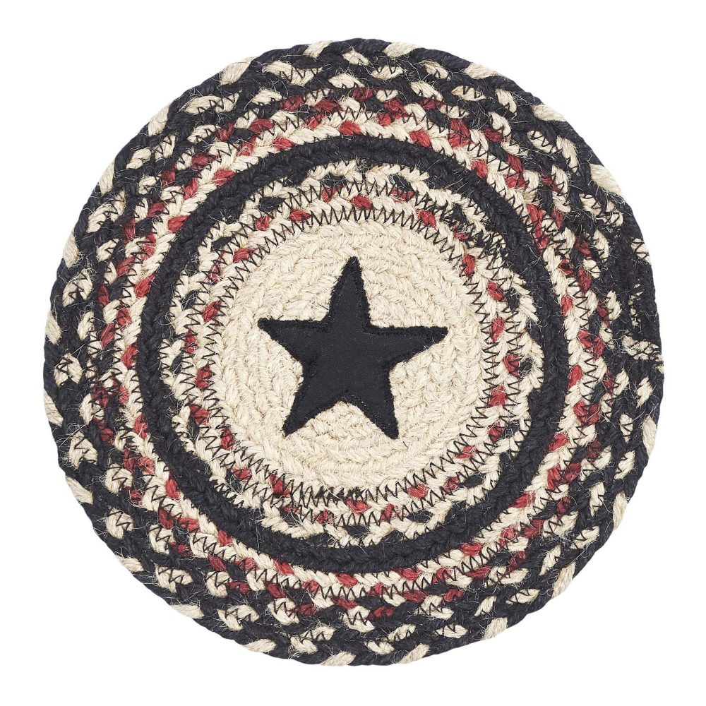 VHC Colonial Star Jute Trivet - Thumbnail 4