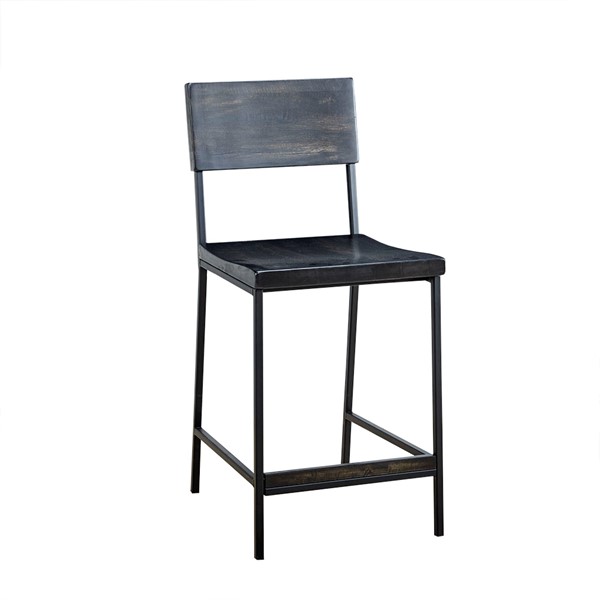 INK+IVY Tacoma 24" Counter stool in Black II104-0251