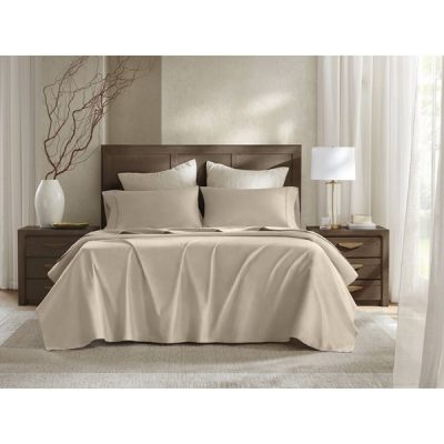 Harbor House 100% Egyptian Cotton Sateen Sheet Set in Linen, Split King HHD20-1978