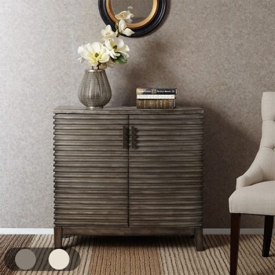 Madison Park West Ridge Accent Chest in Grey, One Size FPF17-0390