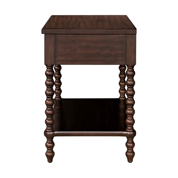 Madison Park Signature Beckett Large Nightstand in Morocco Brown, One Size MPS136-0340 - Image 7