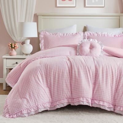 Intelligent Design Rowena Comforter Set in Pink, Full/Queen ID10-2498