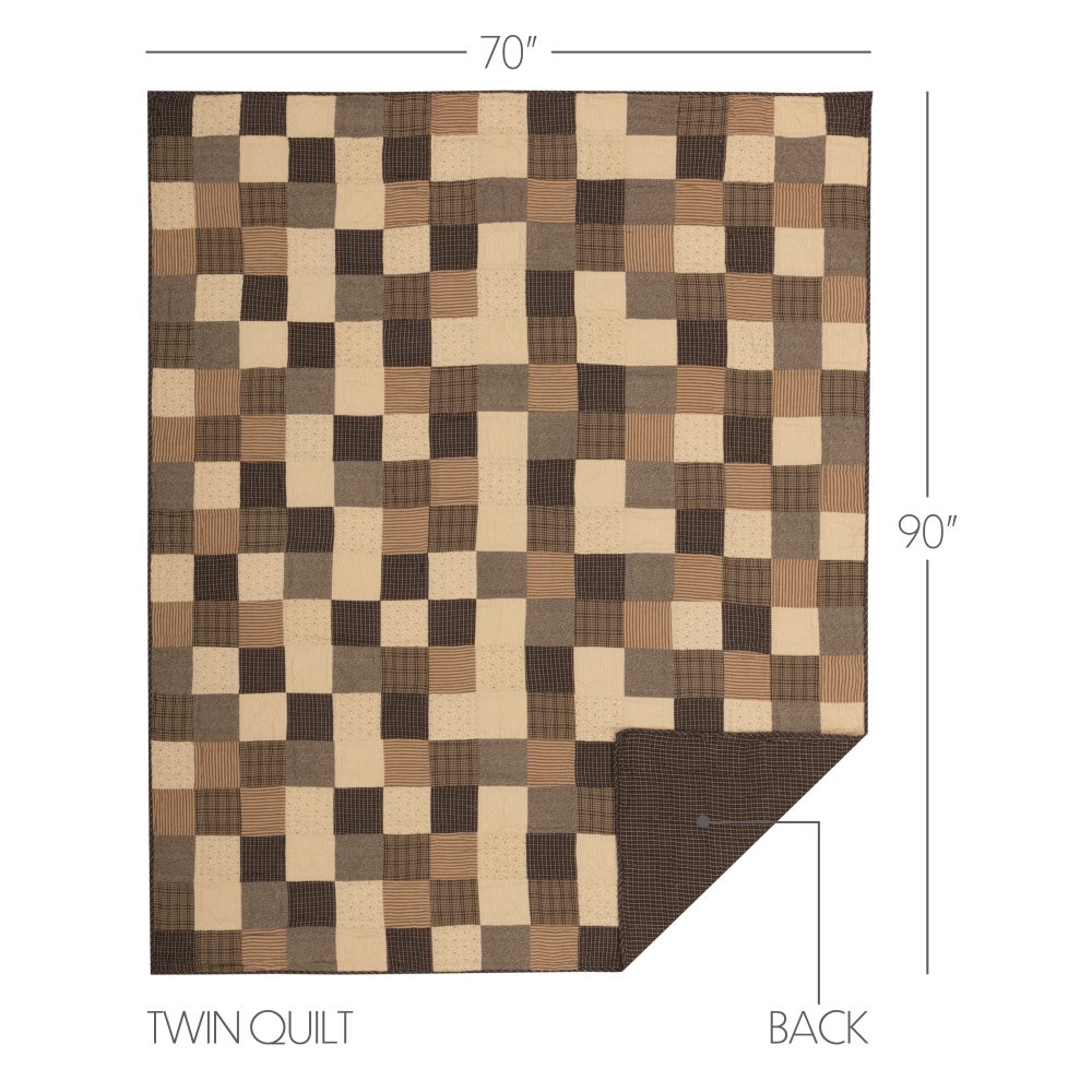 Kettle Grove Twin Quilt 70Wx90L - Image 5
