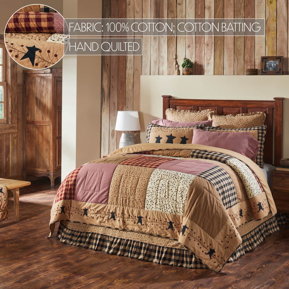 Pip Vinestar California/Luxury King Quilt 124Wx115L - Image 7