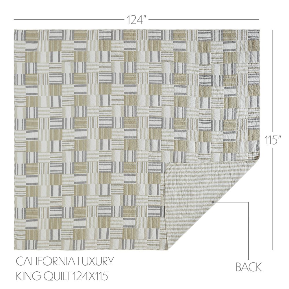 Finders Keepers California/Luxury King Quilt 124Wx115L - Image 5