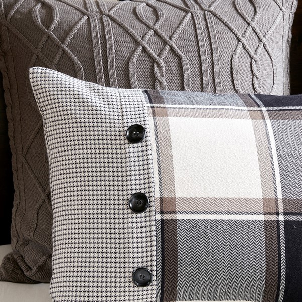 Madison Park Signature Urban Cabin Cotton Jacquard Comforter Set in Brown, Queen MPS10-345 - Image 4