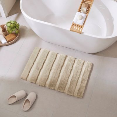 Madison Park Tufted Pearl Channel Rug in Wheat, 21x34" MP72-5103