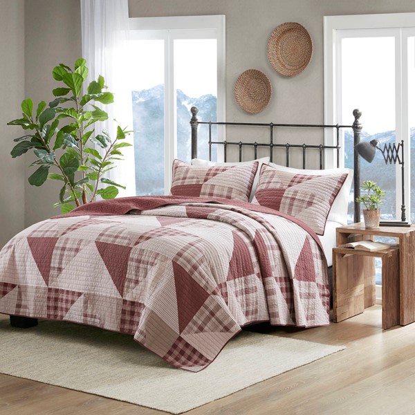 Woolrich Olsen Bedding Collection in Red, King/Cal King WR13-4092 - Image 3