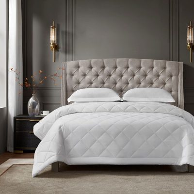 Nomad Home Cotton Premium Blanket in White, Full/Queen NH51-0037