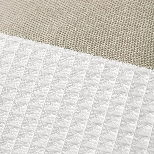 Madison Park Spa Waffle Shower Curtain with 3M Treatment in Taupe, 72x72" MP70-1483 - Image 5