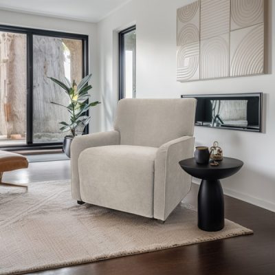 Chapel Hill Kennedy Recliner in Beige, One Size CH103-0047