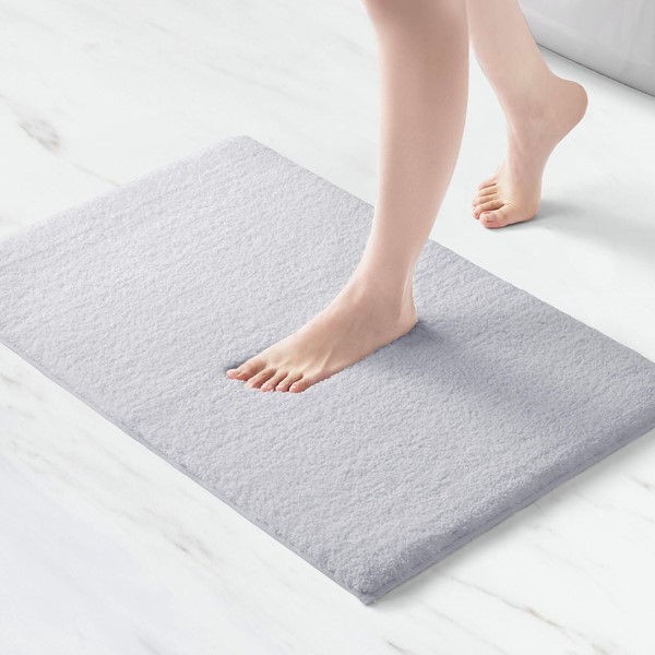 Madison Park Signature Marshmallow Bath Rug Collection in Silver, 20x30" MPS72-170 - Image 3