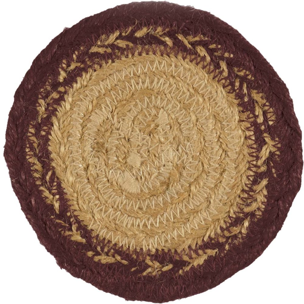 Potomac Jute Coaster Stencil Star Set of 6 - Image 5