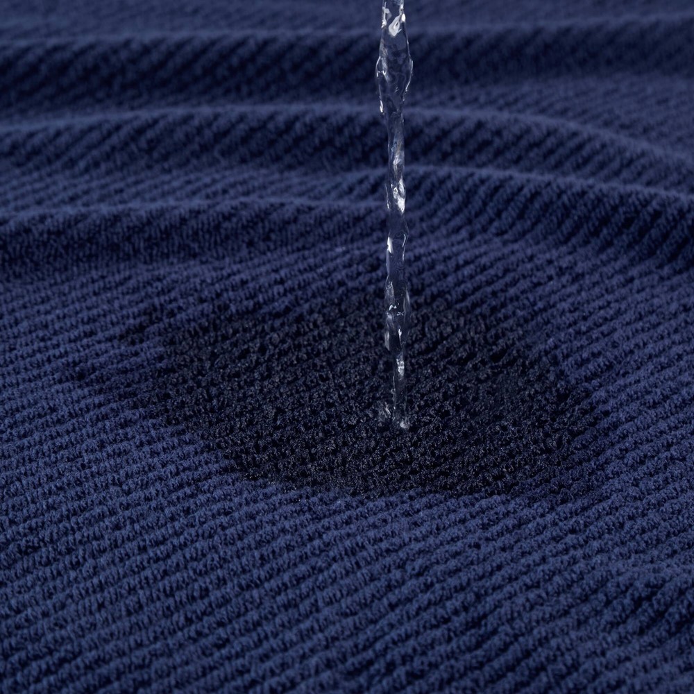 Madison Park Diagonal Ribbed in Navy, 4-Piece MP73-8862 - Image 5