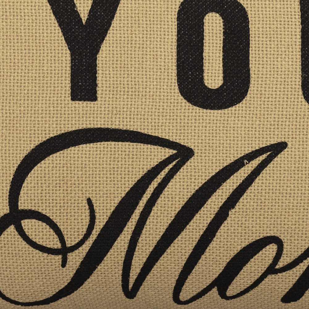 Love You More Pillow 14x18 - Image 4