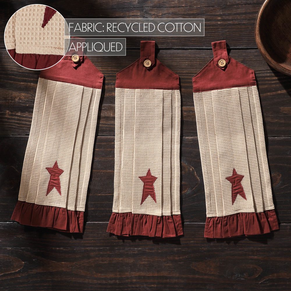 Connell Button Loop Tea Towel Set of 3 - Image 5