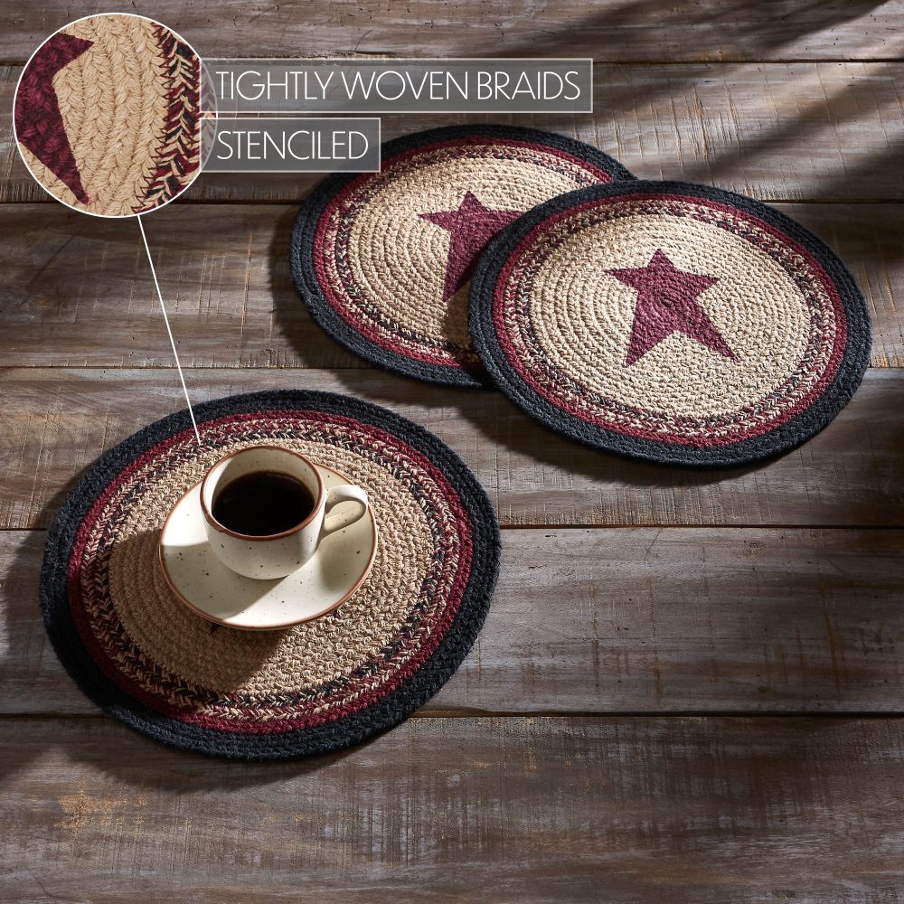 Connell Trivet Stencil Stars 12 inch Diameter Set of 3 - Image 5