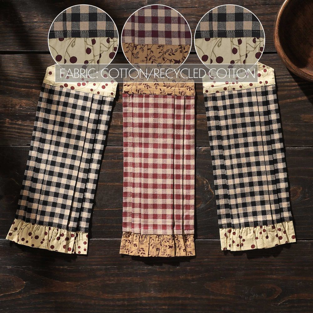 Pip Vinestar Button Loop Tea Towel Set of 3 - Image 5