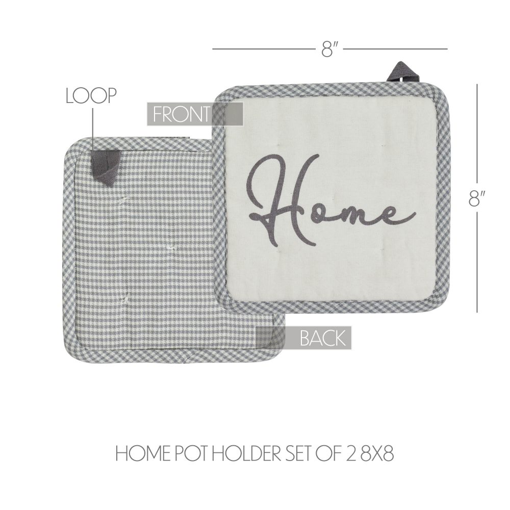 Finders Keepers Home Pot Holder Set of 2 8x8 - Image 4