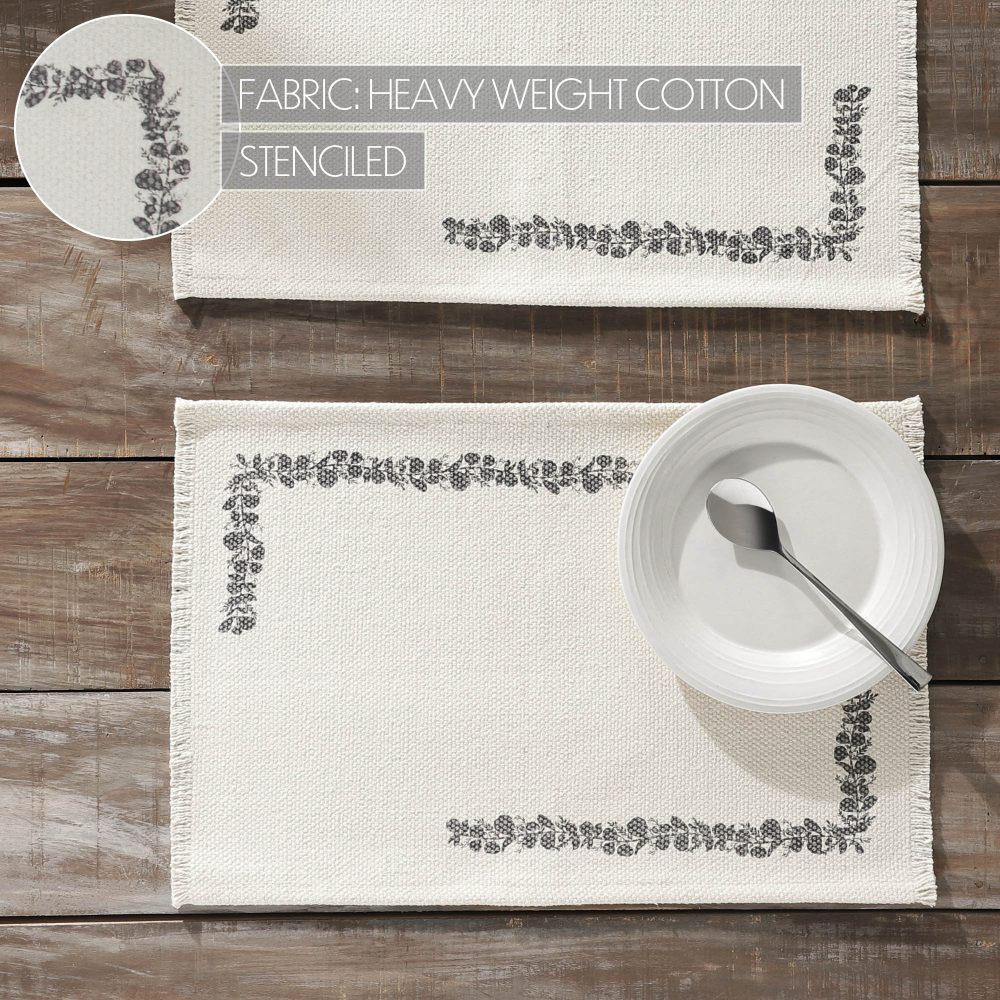 Finders Keepers Eucalyptus Placemat Set of 2 13x19 - Image 6