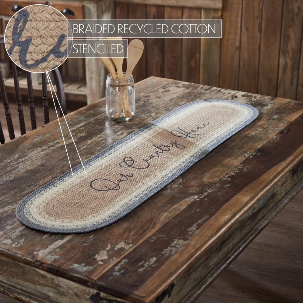 Finders Keepers Our Country Home Oval Runner 12x48 - Image 5