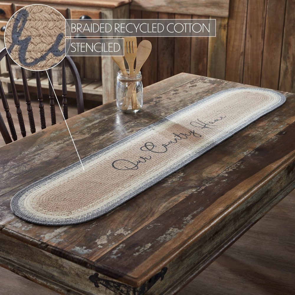 Finders Keepers Our Country Home Oval Runner 12x60 - Image 5