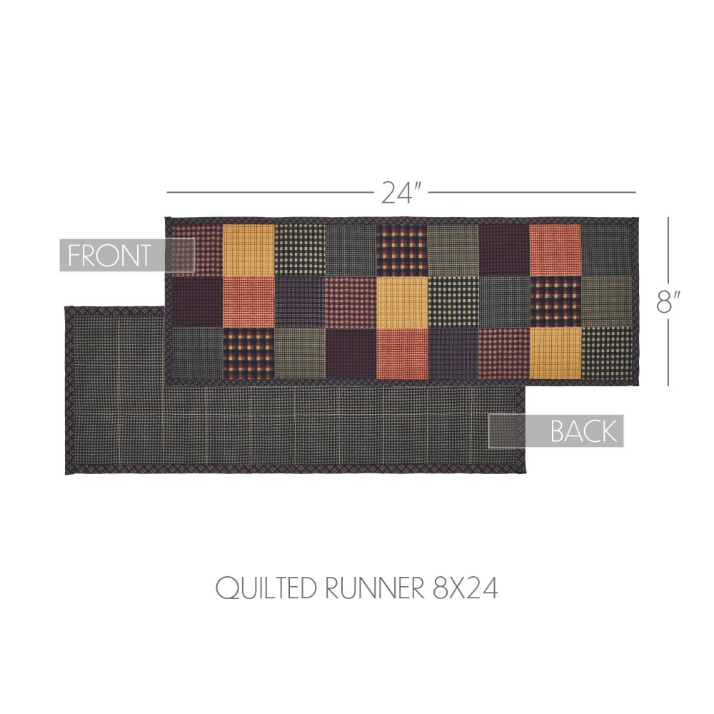 Heritage Farms Quilted Runner 8x24 - Image 4