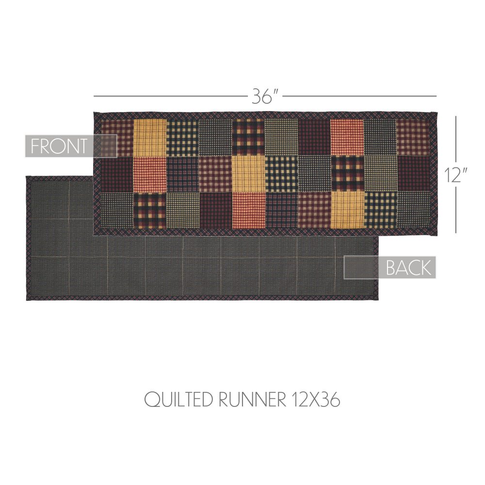 Heritage Farms Quilted Runner 12x36 - Image 4