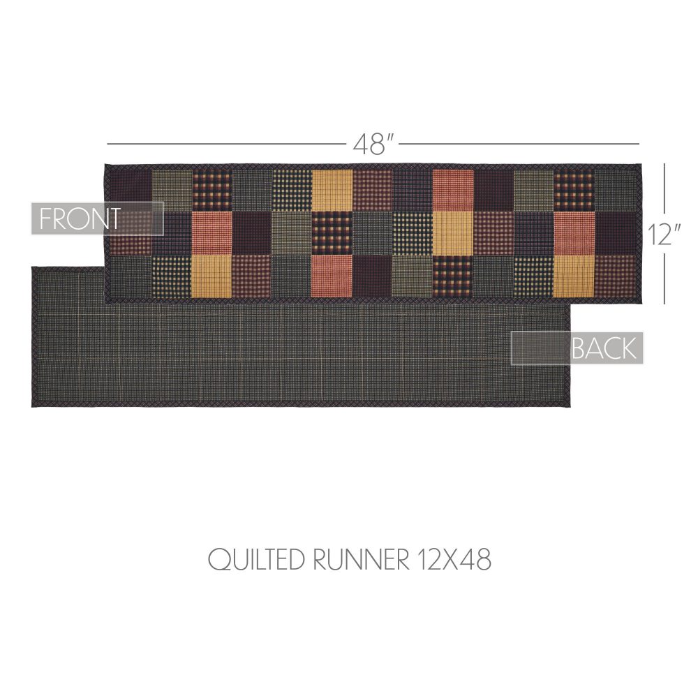 Heritage Farms Quilted Runner 12x48 - Image 4