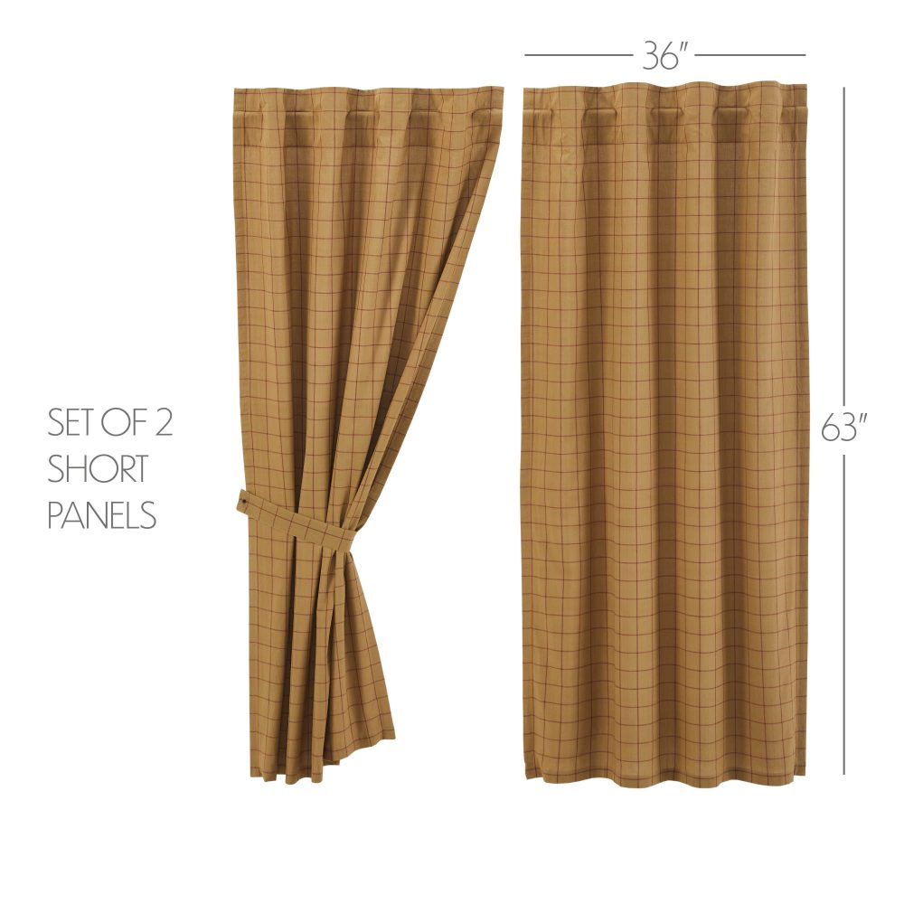Connell Short Panel Set of 2 36x63 - Image 3