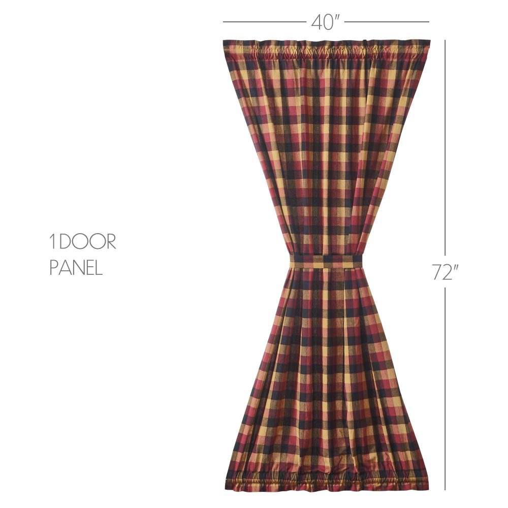 Heritage Farms Primitive Check Door Panel 72x40 - Image 3