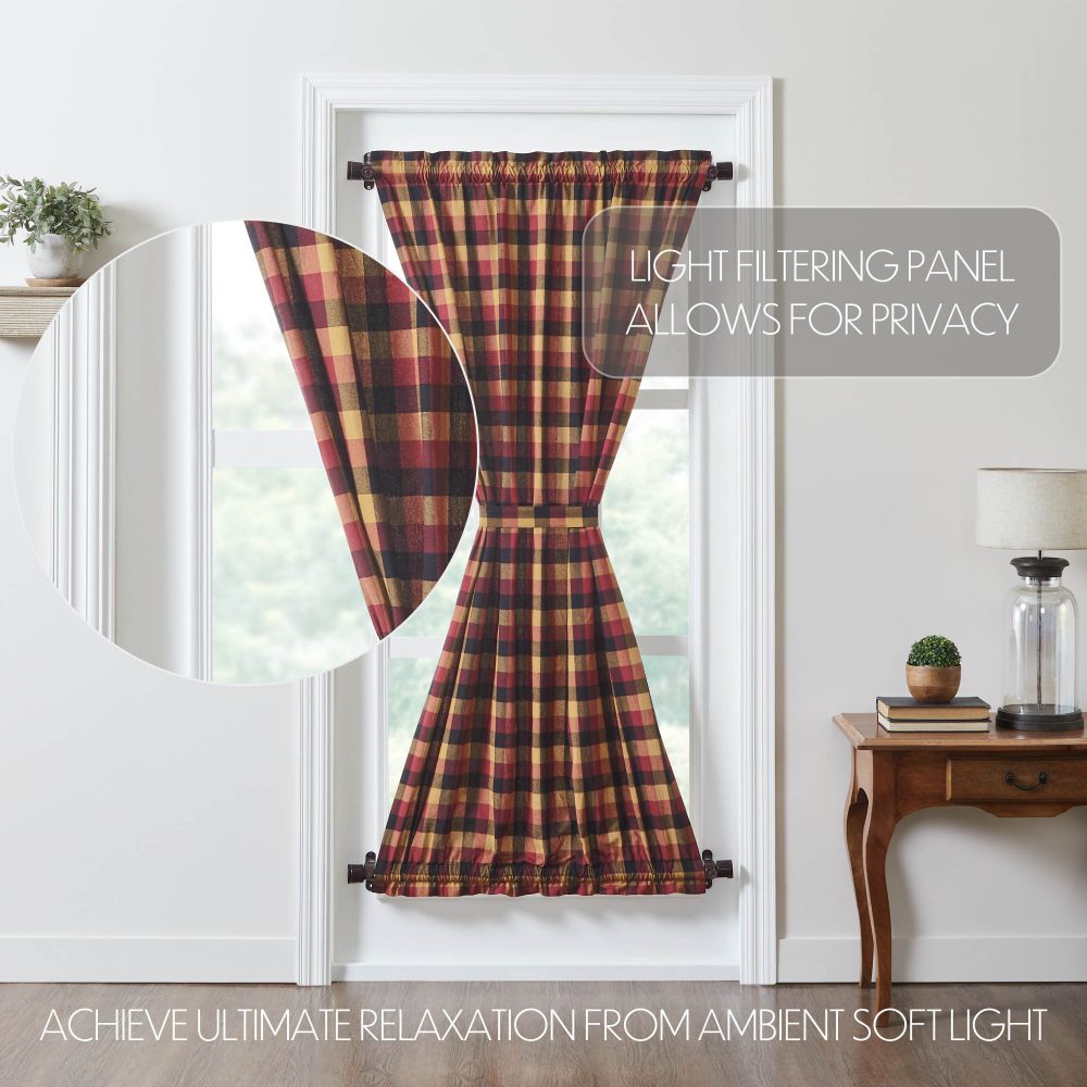 Heritage Farms Primitive Check Door Panel 72x40 - Image 4