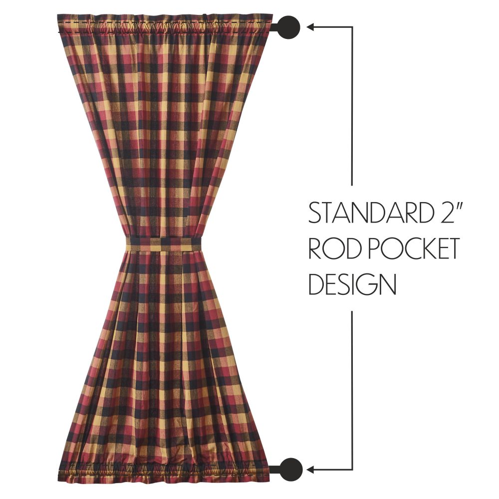 Heritage Farms Primitive Check Door Panel 72x40 - Image 5