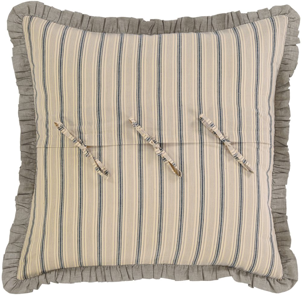 Sawyer Mill Charcoal Fabric Euro Sham 26x26 - Image 3