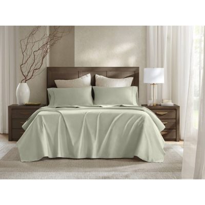Harbor House 100% Egyptian Cotton Sateen Sheet Set in Sage, Queen HHD20-1971