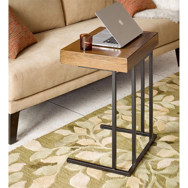 INK+IVY Wynn Pull Up Table in Pecan, One Size FPF17-0324 - Image 5
