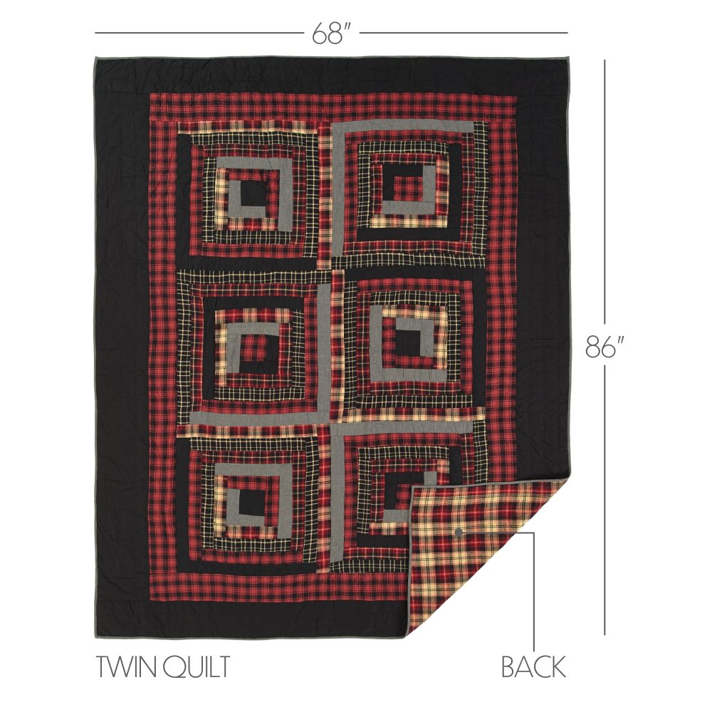 Cumberland Twin Quilt 68Wx86L - Image 5