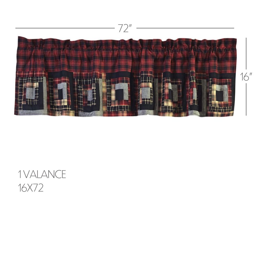 Cumberland Patchwork Valance 16x72 - Image 5