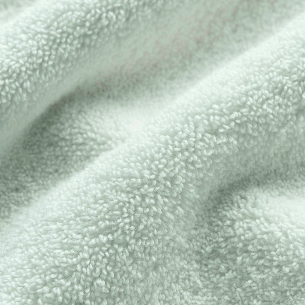 Madison Park Signature Turkish Cotton 6 Piece Bath Towel Set in Seafoam, 6-Piece MPS73-319 - Image 7
