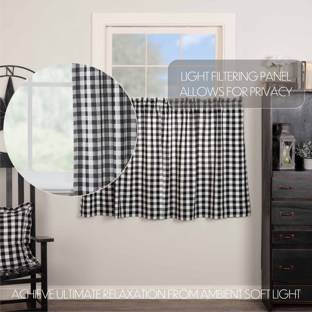 Annie Buffalo Black Check Tier Set of 2 L36xW36 - Image 6