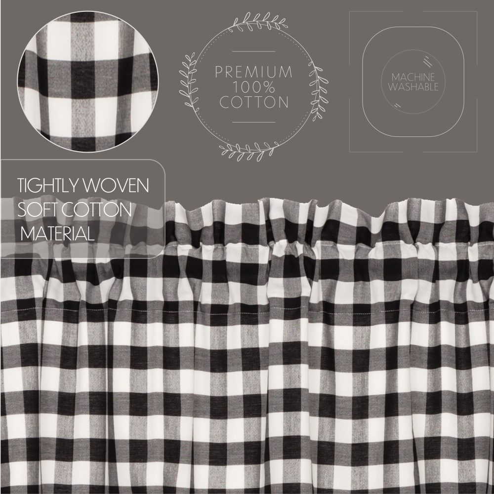 Annie Buffalo Black Check Tier Set of 2 L36xW36 - Image 7