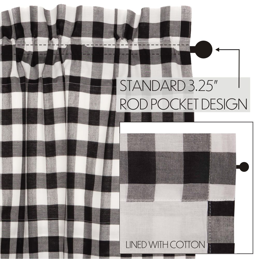 Annie Buffalo Black Check Tier Set of 2 L36xW36 - Image 8