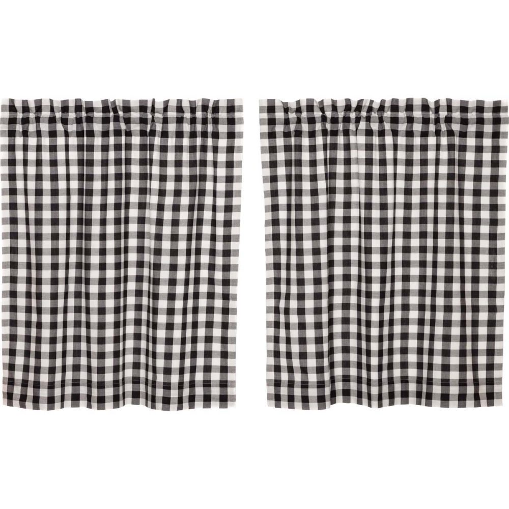 Annie Buffalo Black Check Tier Set of 2 L36xW36 - Image 2