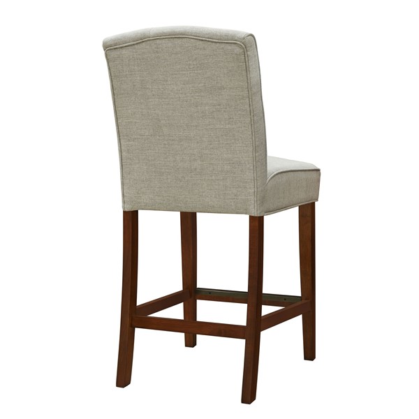 Madison Park Marian Tufted Counter Stool in Tan, One Size FPF20-0395 - Image 7