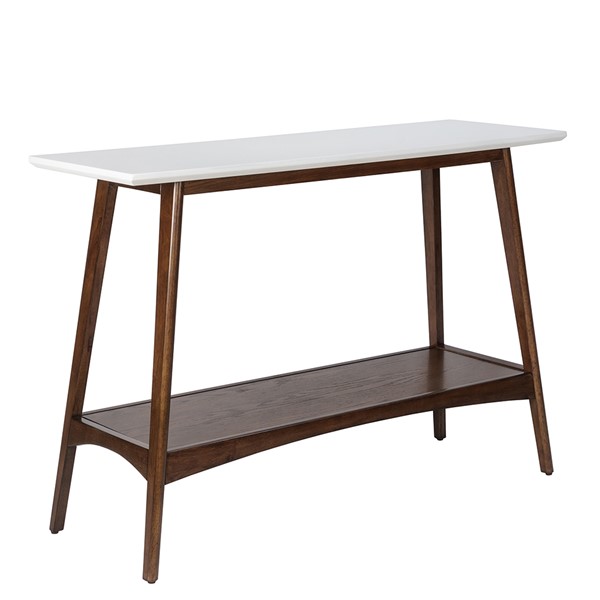Madison Park Parker Console in Off-White/Pecan, One Size MP120-0096 - Image 5
