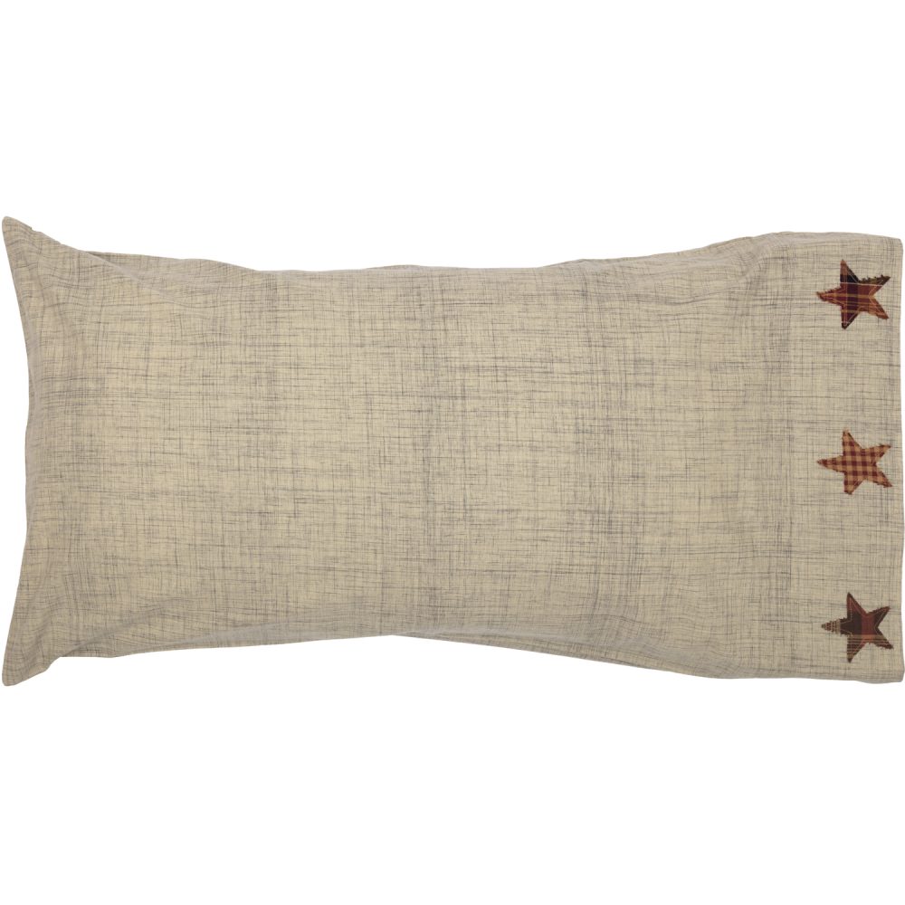 Abilene Star King Pillow Case Set of 2 21x40 - Image 3