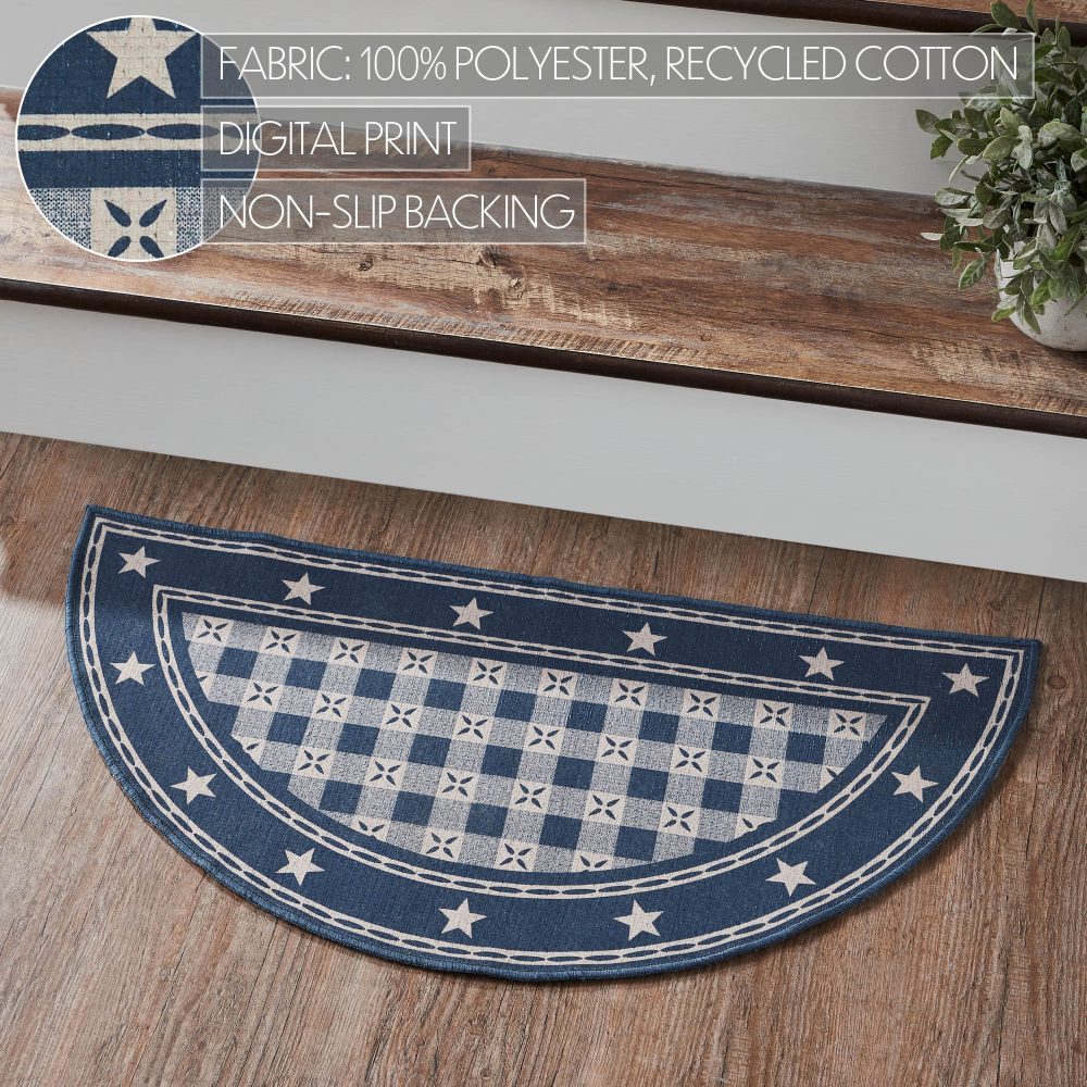My Country Polyester Rug Half Circle 16.5x33 - Image 5