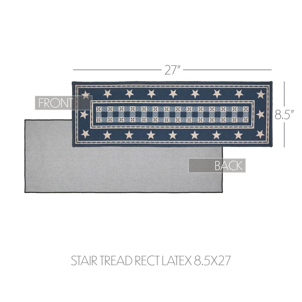 My Country Polyester Stair Tread Rect Latex 8.5x27 - Image 6