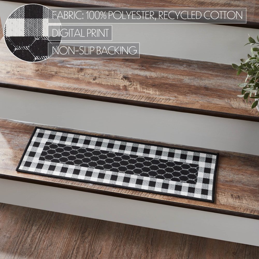 Down Home Polyester Stair Tread Rect Latex 8.5x27 - Image 4